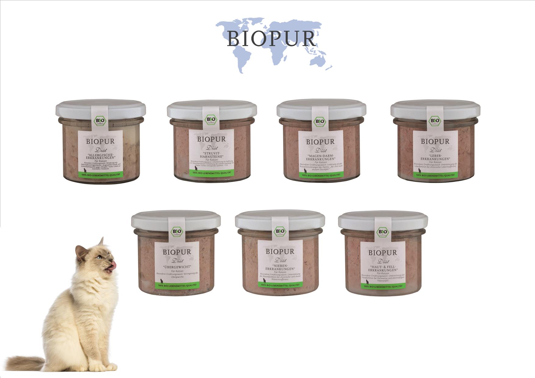 BIOPUR 7 DIETE PER GATTI BIOLOGICI BIO ABCERT